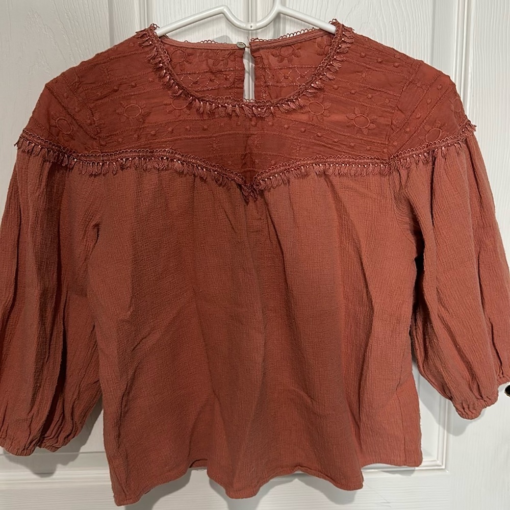 Burnt Orange Top